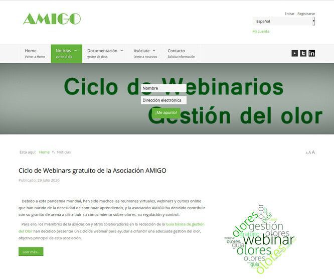 AMIGO website