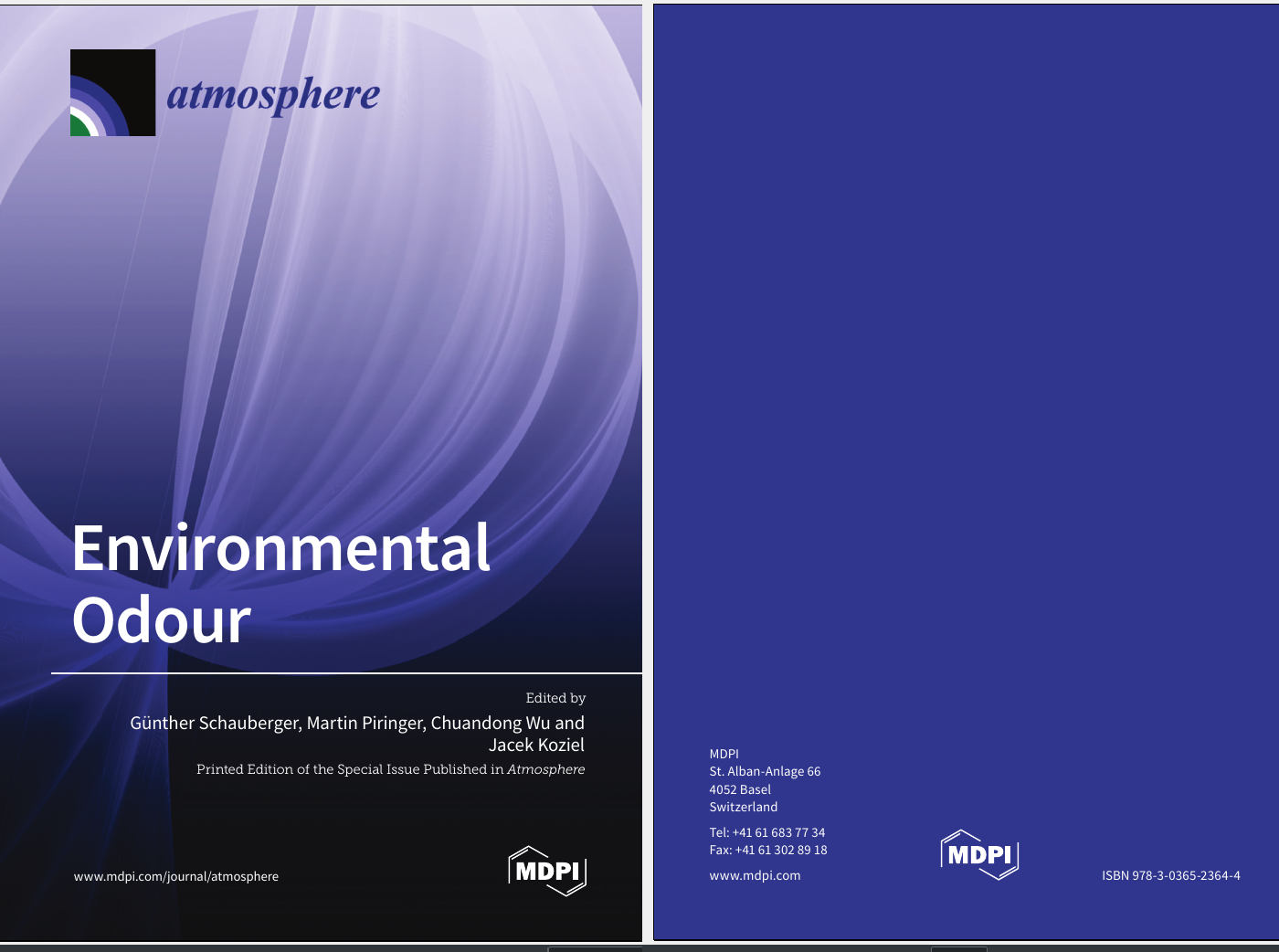 book environmental odour 2022