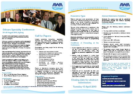Odour Specialty Conference